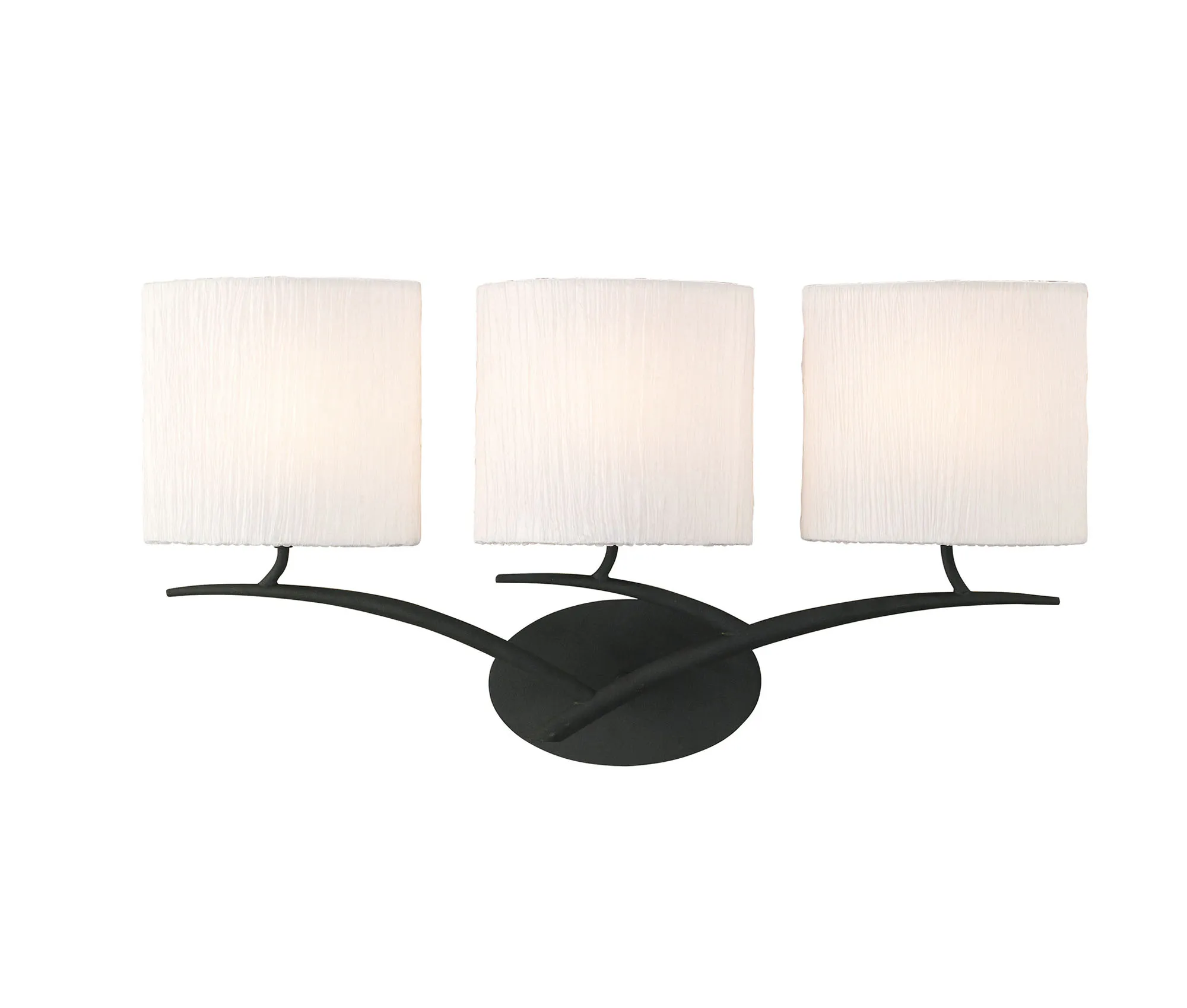 Eve Anthracite-White Wall Lights Mantra Armed Wall Lights